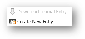 Create New Entry